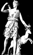 artemis, danae for god