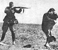 Nazi Soldier against Jewish