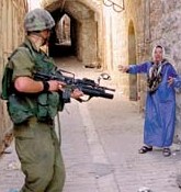 Israeli Soldier against Arabs