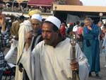 Storyteller in Jeema el Fna, Marrakech