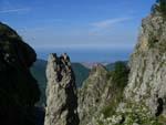 From the Apuane, the coastline