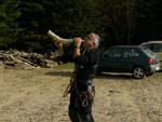 Giving the start of the mountain rescue training