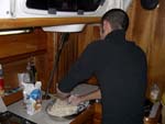 Making bread in the lowerdeck
