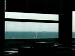 Looking outside the window of our office in Barcelona