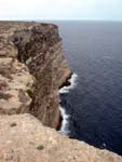 Lampedusa, cliffs of northern coast