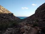 Island of Lampedusa, Cala Pulcino