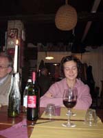 Venice, cinzia in an inn