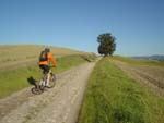Biking around Volterra, Tuscany