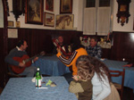 Turin, atmosphere in an inn