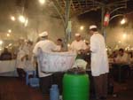 eating in Jeema el Fna, Marrakech