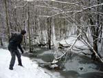 Giacomo and the breaking ice