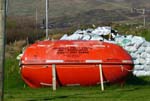 canadian rescue boat, Kilkar, co. Donegal