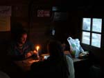 in the bivouak