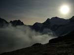 Gran Paradiso beneath the moonlight