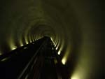 the tunnel of MiniMetro in Perugia