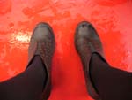 Cinzia's feet