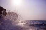Island of Giglio, Tuscany; dynamism of a wave