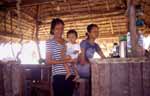 Three generations; young thai family
