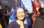 Rome, 2003; pacifist sister