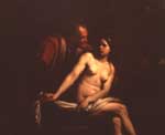 Naples, Capodimonte museum; the erotic dream of baroque (Susanna and the old men)