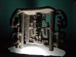 Precolombian ritual seat in San Jos� heritage museum