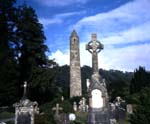 Glendalough, Ireland; round tower