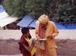Ladakh; people meeting