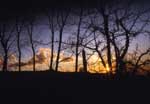 Sunset in Maremma, southern Tuscany