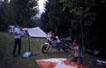 Francesco and Valerio camping, Dolomiti