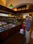 Stefano in the old shop in Firenze