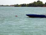 pickers of clams in the lagoon