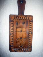 butter table with Savoia coat of arm